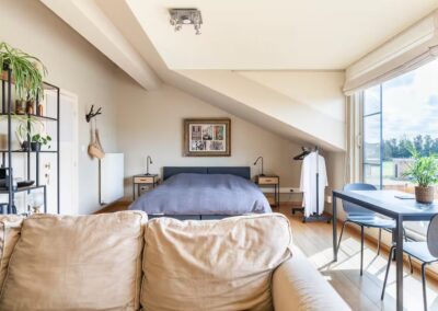 Luchtballon bij Sweet Suite Bruges